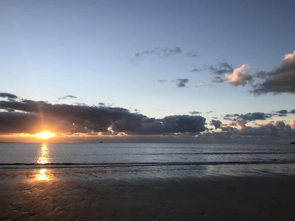 coucher de soleil